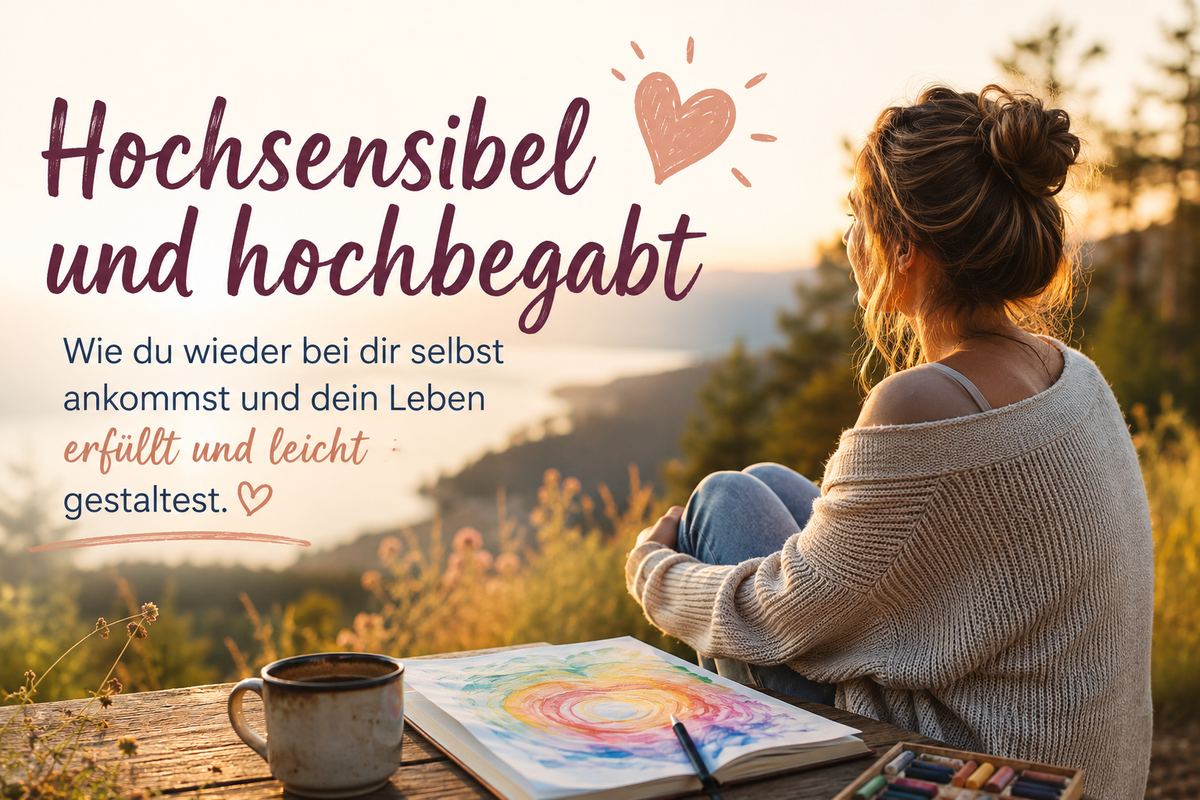 Bild hochsensibel hochbegabt KI generiert